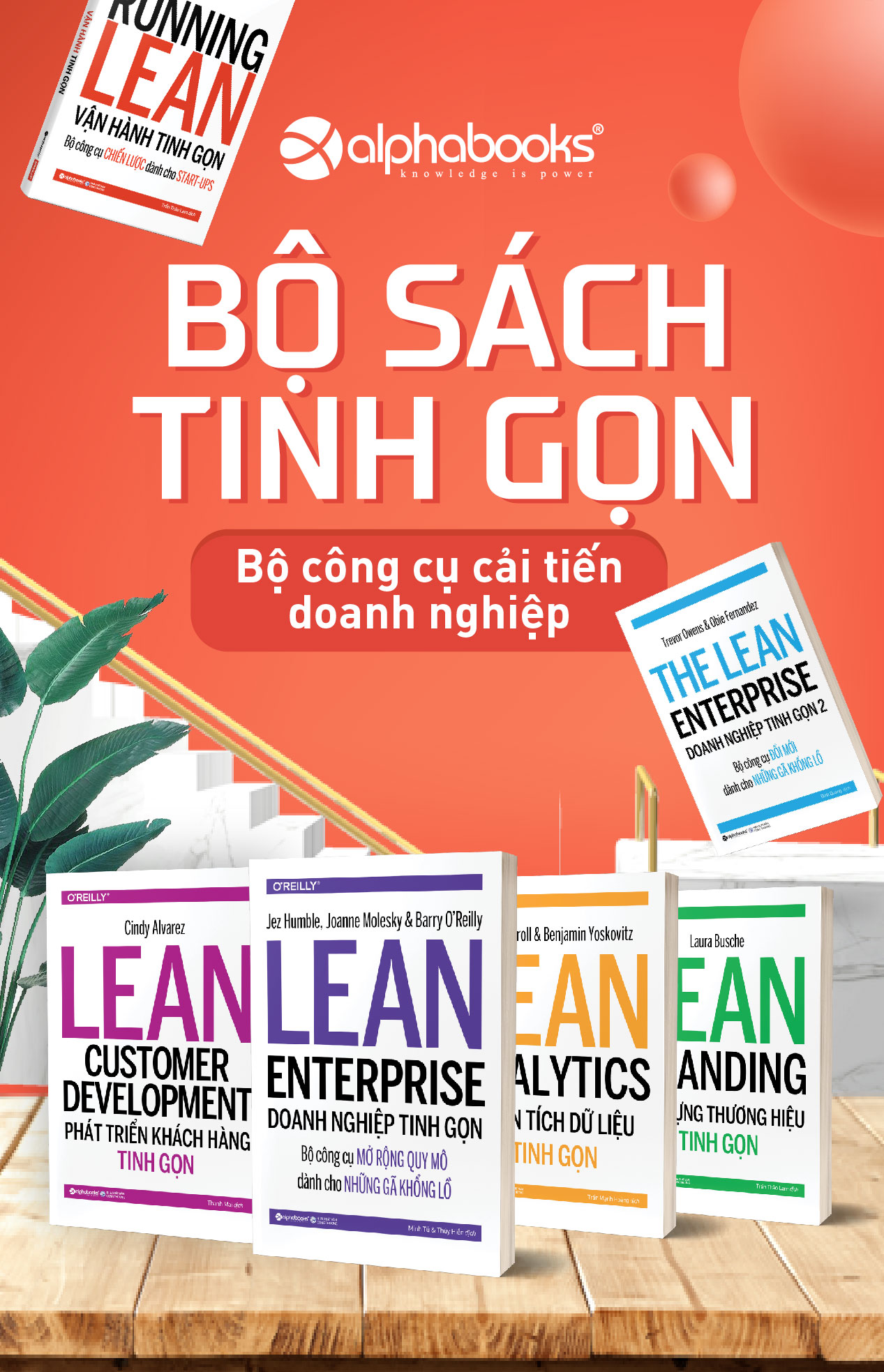 Bộ sách Khởi nghiệp Tinh gọn